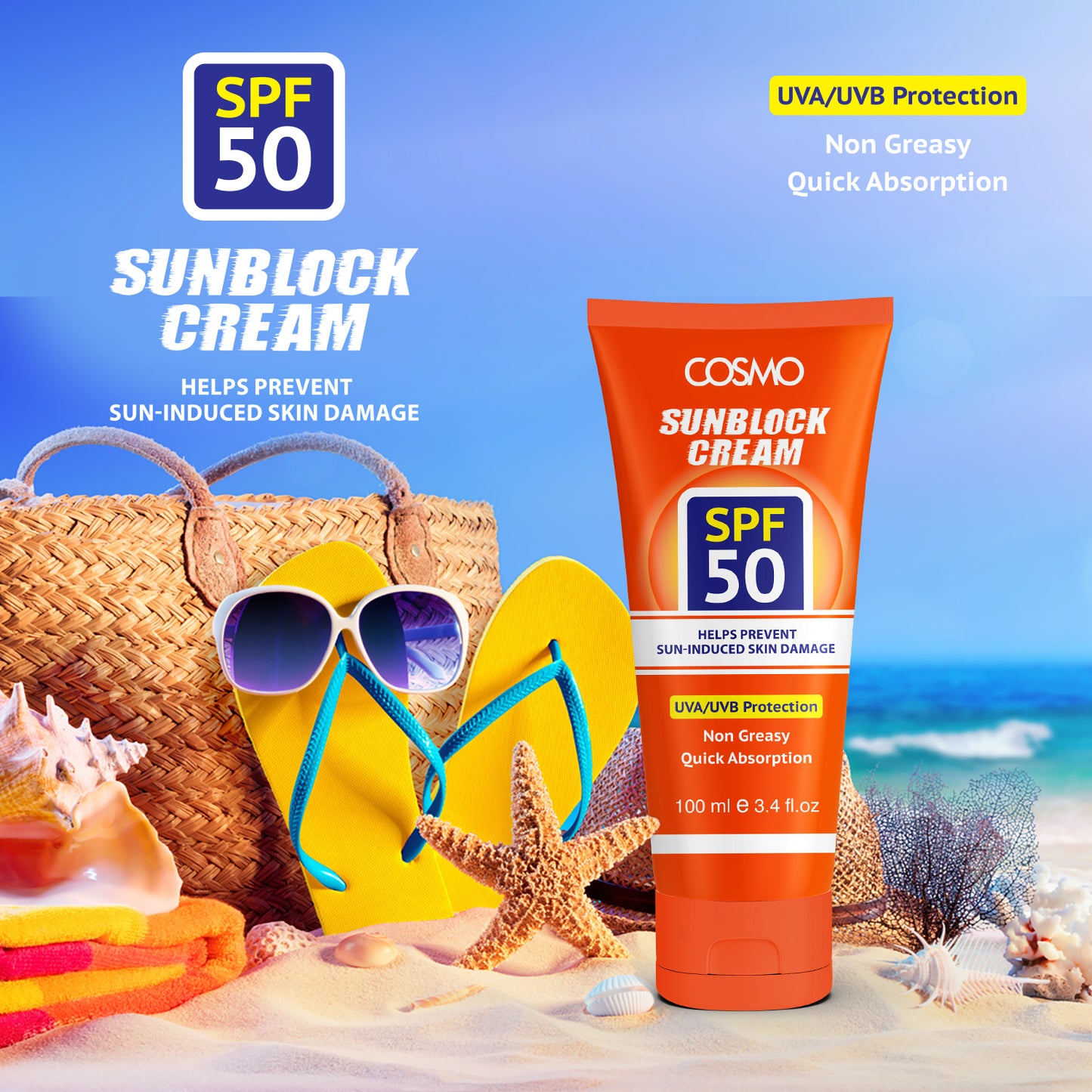 Sunblock Cream Spf 50