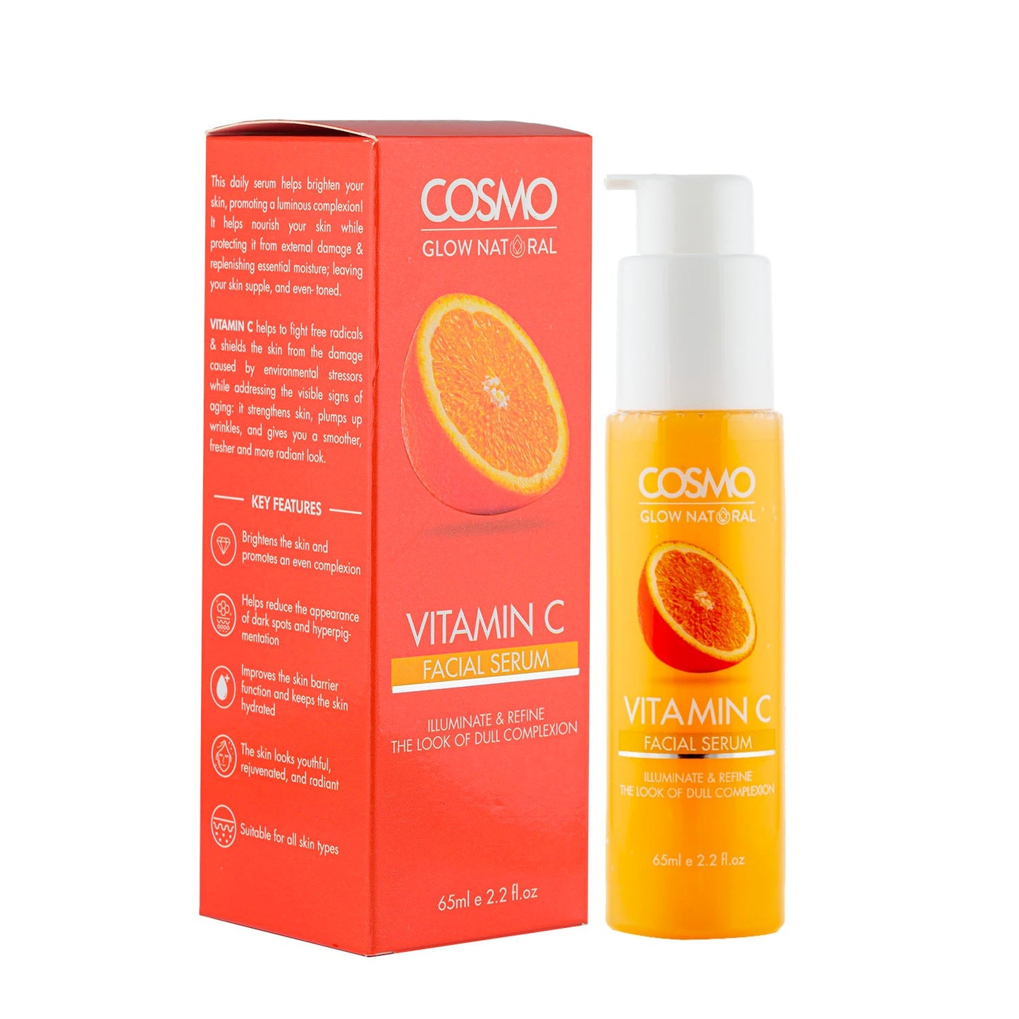 Vitamin C Facial Serum 65Ml