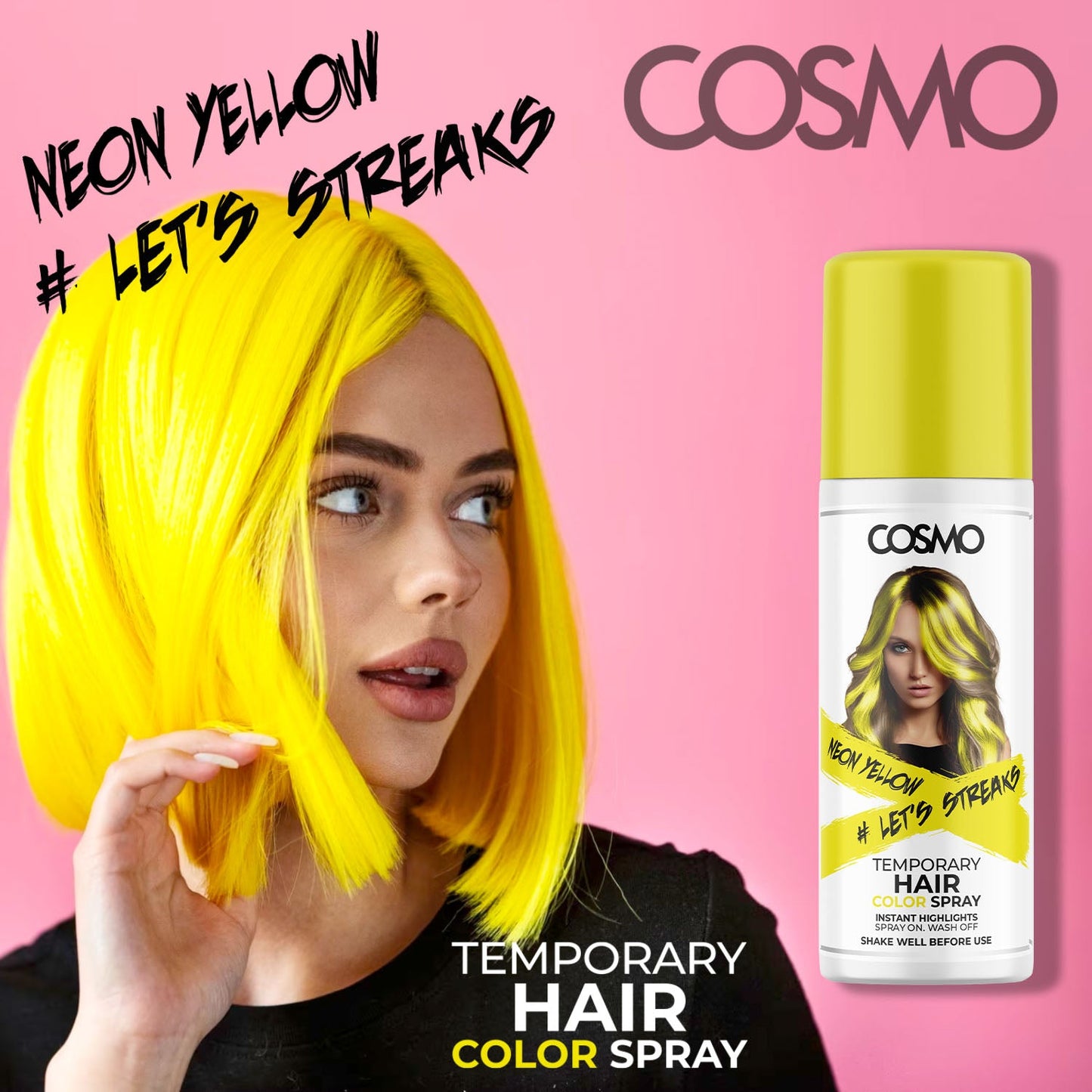 Neon Hair Colour Spray