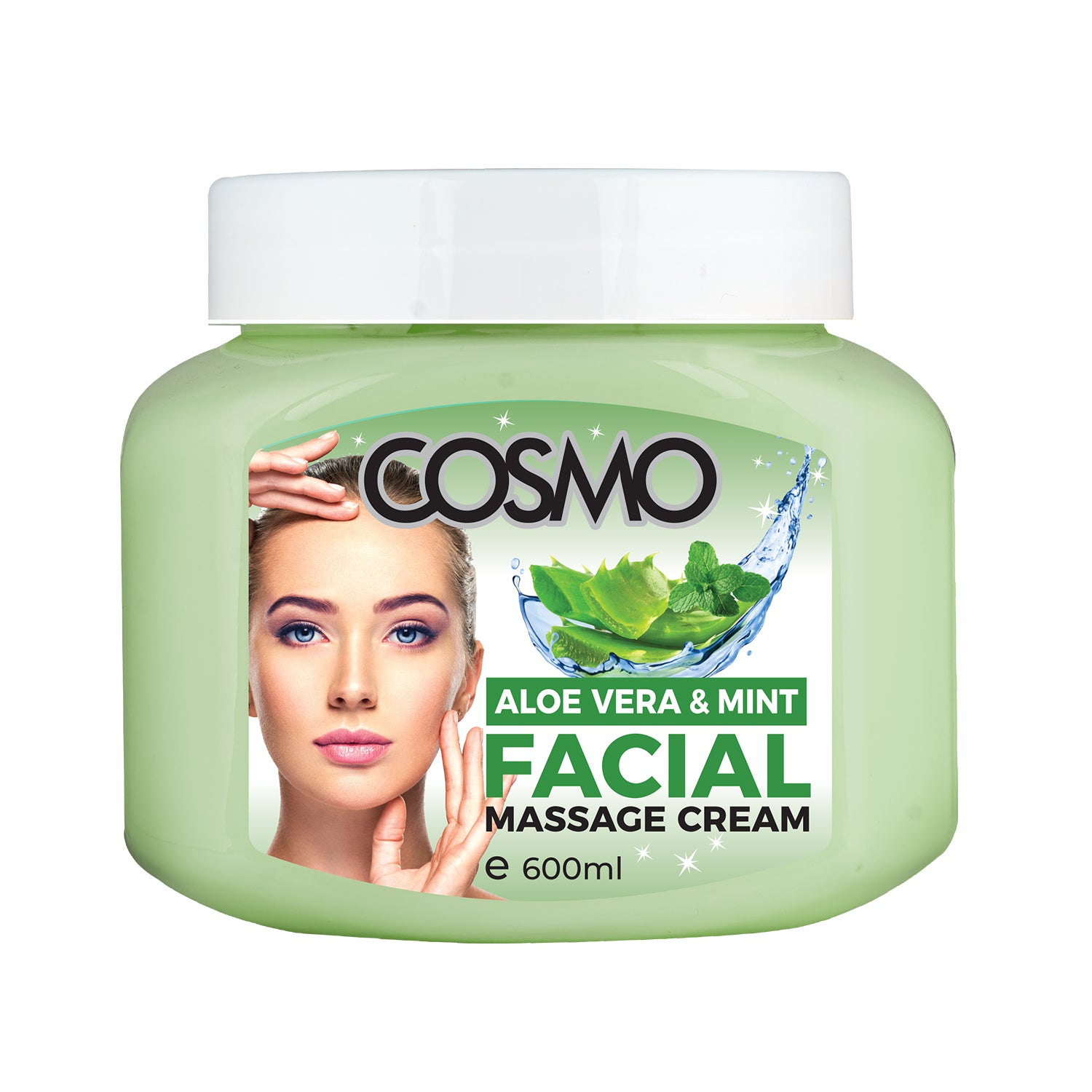 COSMO ALOE VERA & MINT FACIAL MASSAGE CREAM