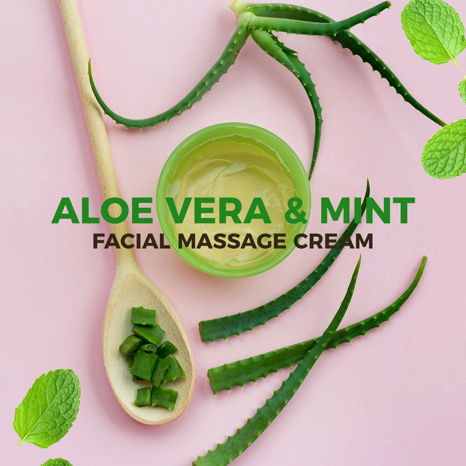 COSMO ALOE VERA & MINT FACIAL MASSAGE CREAM