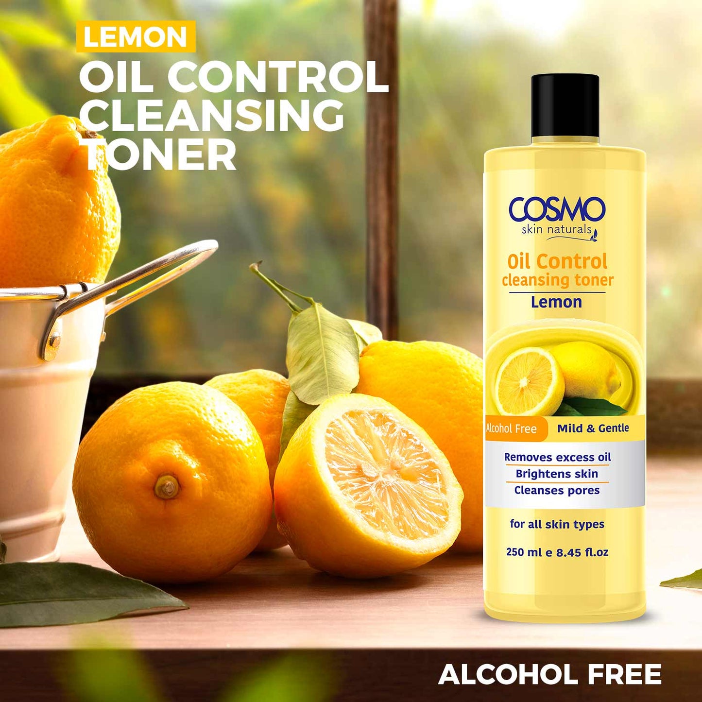 Lemon - Oil Control Cleansing Toner