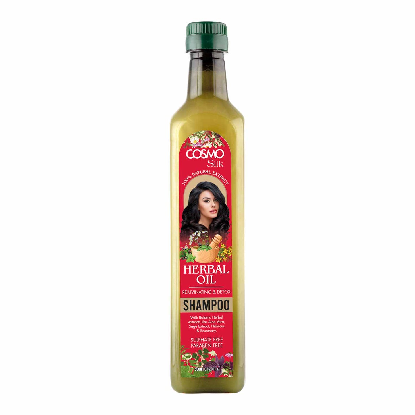 Herbal Oil Rejuvinating & Detox Shampoo - 500Ml